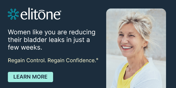Elitone can help reduce those bladder leaks in just a few weeks!