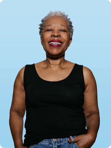 woman blue background 358x475 1